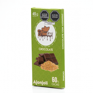 chocolate con ajonjolí